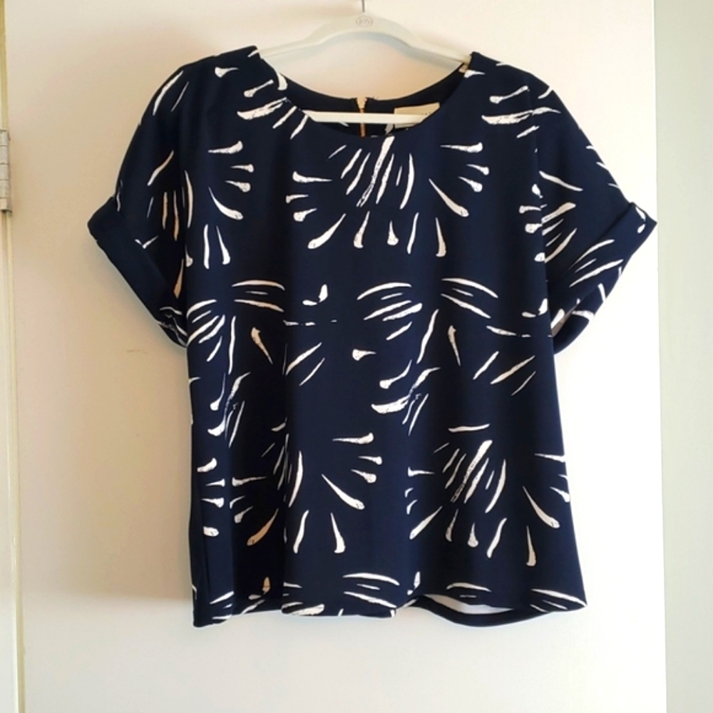 Cuffed Sleeve Top